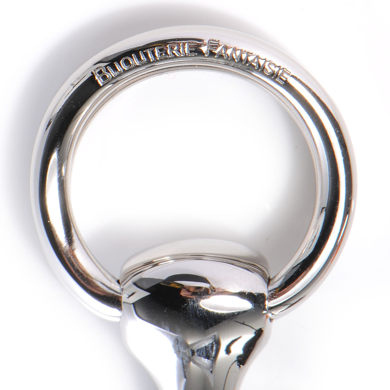 Palladium Mors Scarf Ring