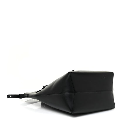 Mansur Gavriel Vegetable Tanned Calfskin Bucket Bag Black Flamma 4 of 19