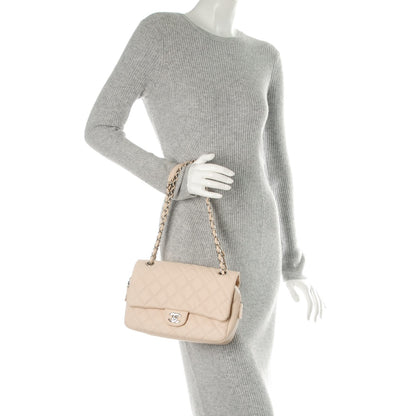 Chanel Caviar Quilted Medium Casual Journey Flap Light Pink 2 of 8