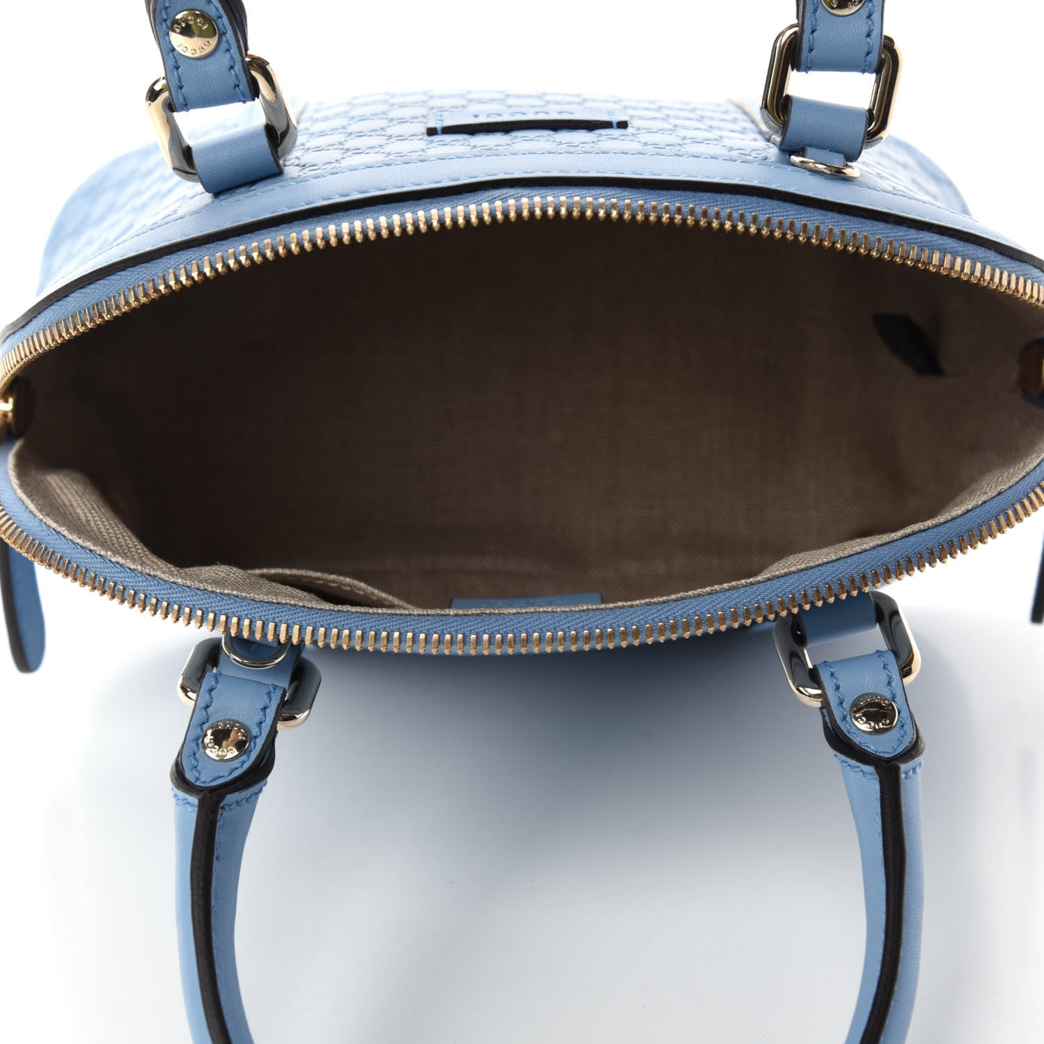 Gucci Microguccissima Mini Dome Bag Mineral Blue 5 of 10