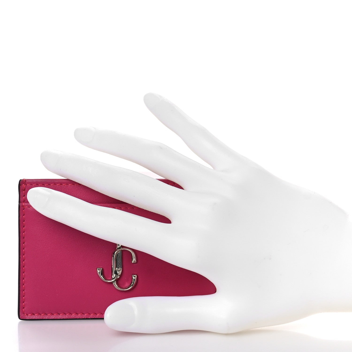 Jimmy Choo Smooth Calfskin Umika Card Holder Bubble 2 of 9