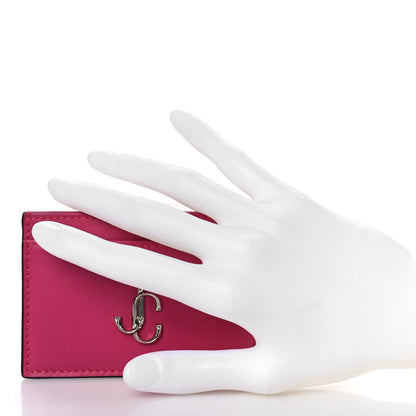 Jimmy Choo Smooth Calfskin Umika Card Holder Bubble 2 of 9