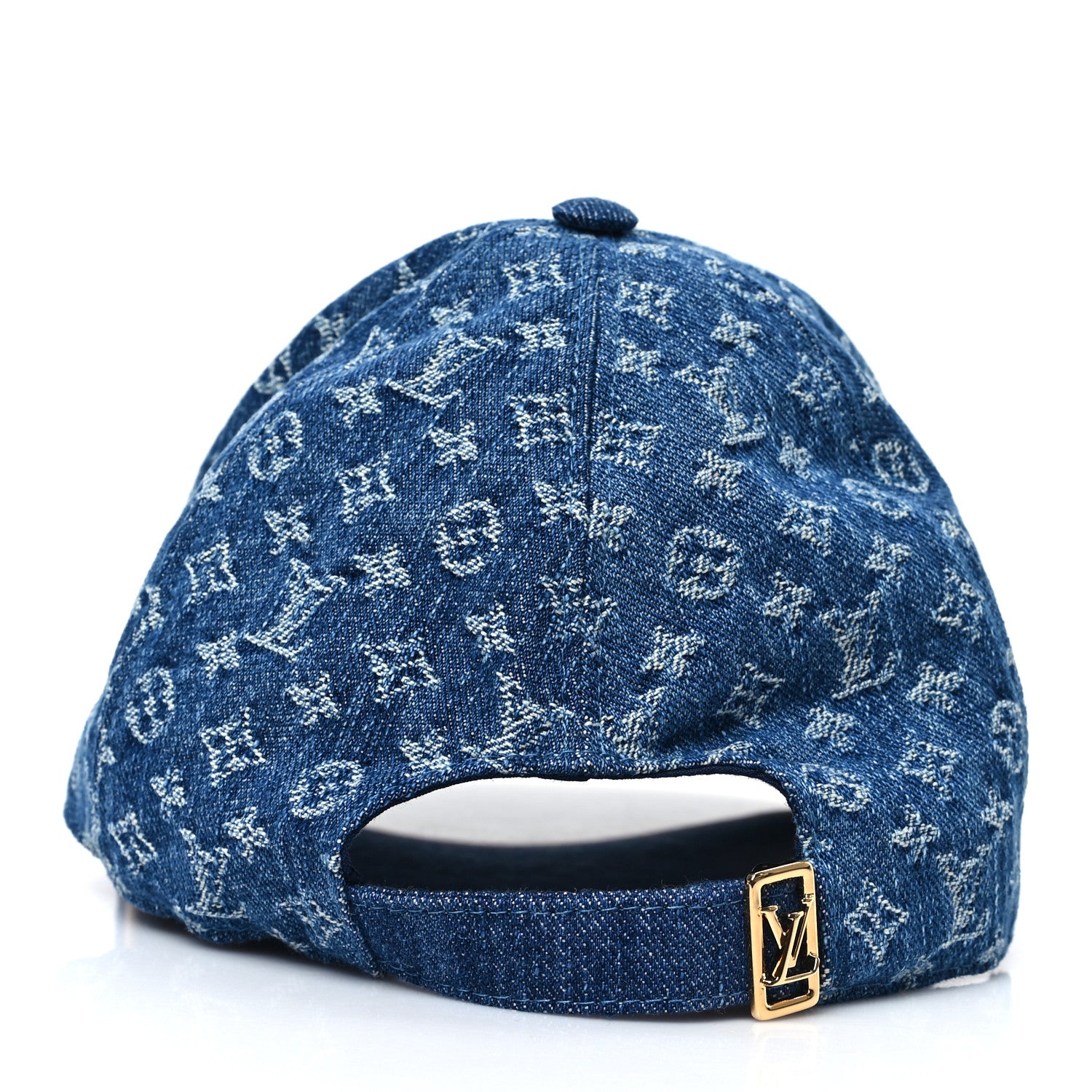 Louis Vuitton Monogram Denim LV Remix Cap L Blue 5 of 8