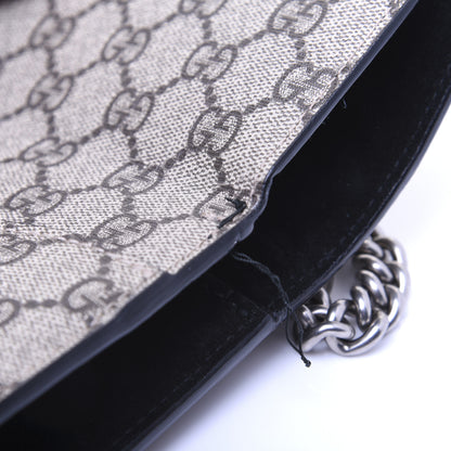 Gucci GG Supreme Monogram Mini Dionysus Shoulder Bag Black 16 of 18
