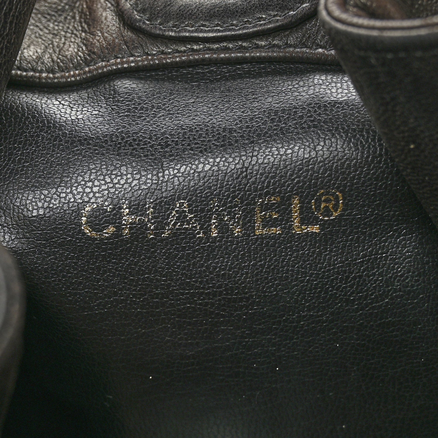 Chanel Lambskin CC Drawstring Backpack Brown 7 of 10