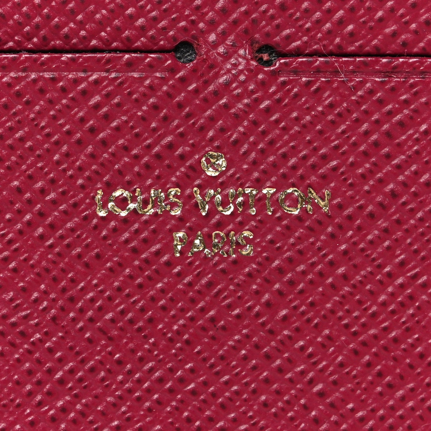 Louis Vuitton Calfskin Felicie Card Holder Insert Fuchsia 6 of 6