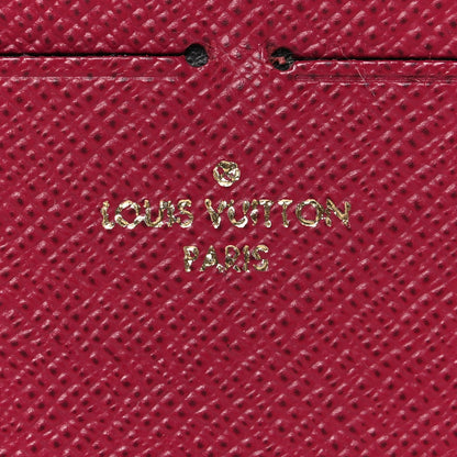 Louis Vuitton Calfskin Felicie Card Holder Insert Fuchsia 6 of 6