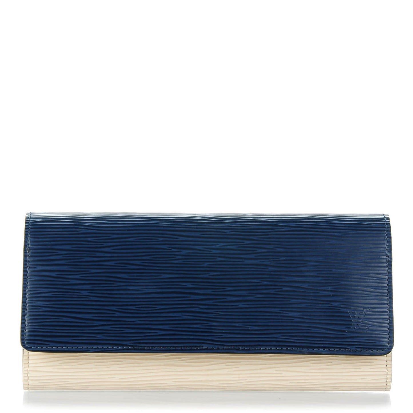 Epi Flore Wallet Indigo Ivory