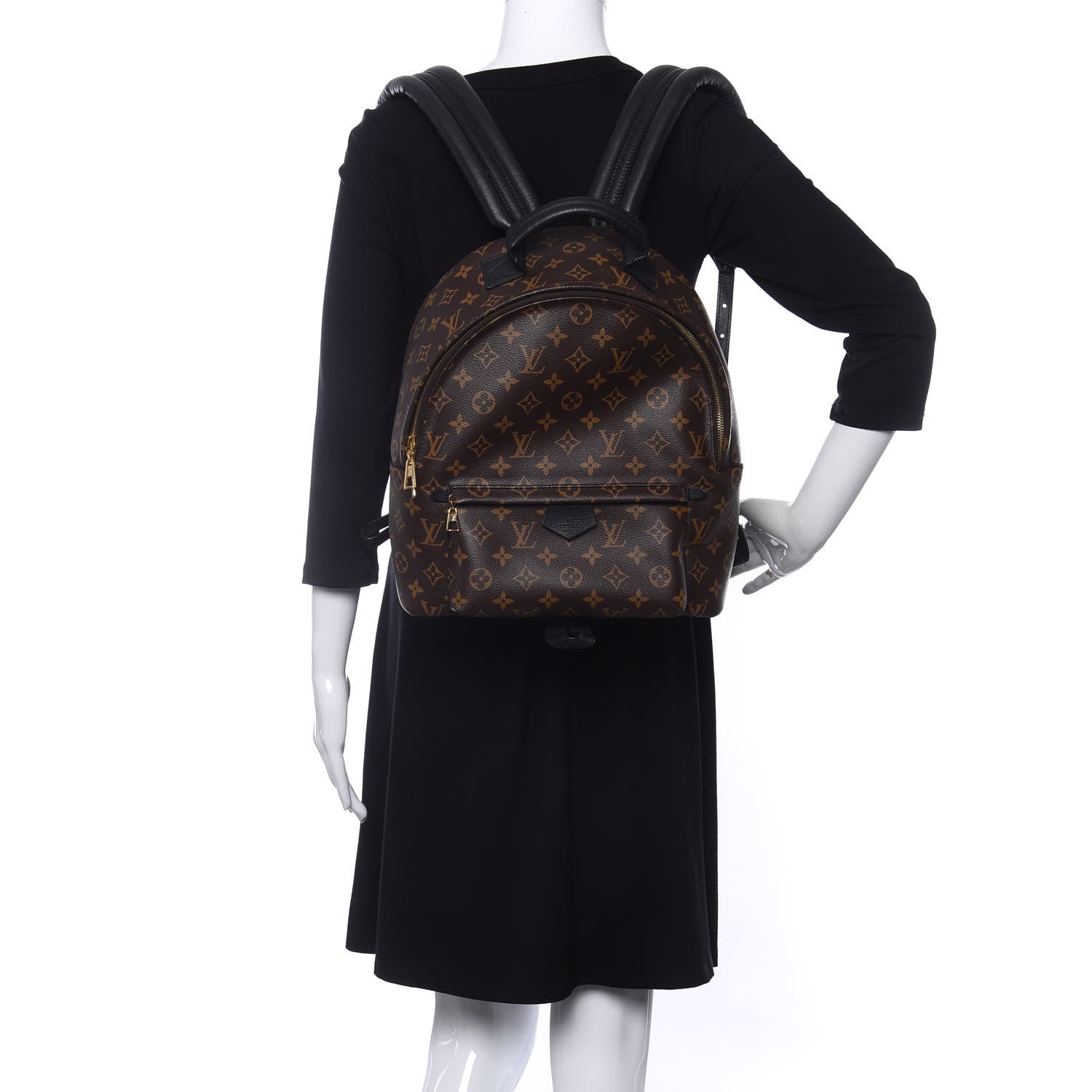 Louis Vuitton Monogram Palm Springs Backpack MM 2 of 10