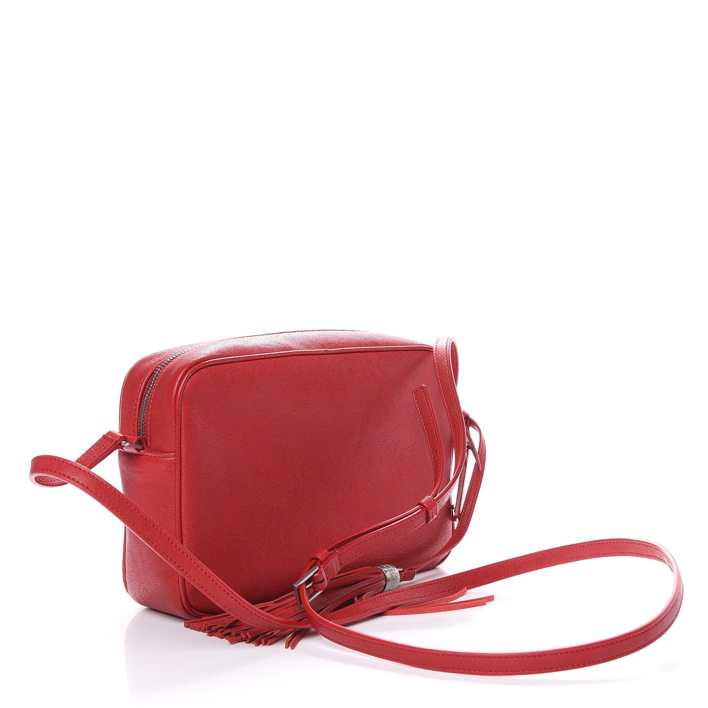 Calfskin Monogram Small Lou Camera Bag Red