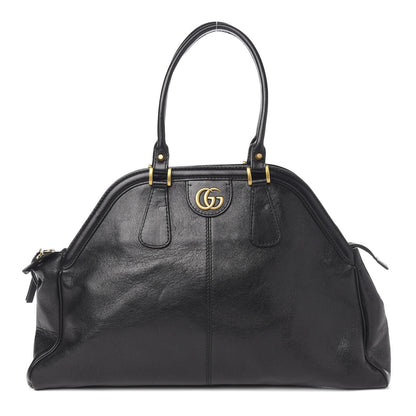 Gucci Calfskin Large Re(Belle) Top Handle Bag Black 2 of 9