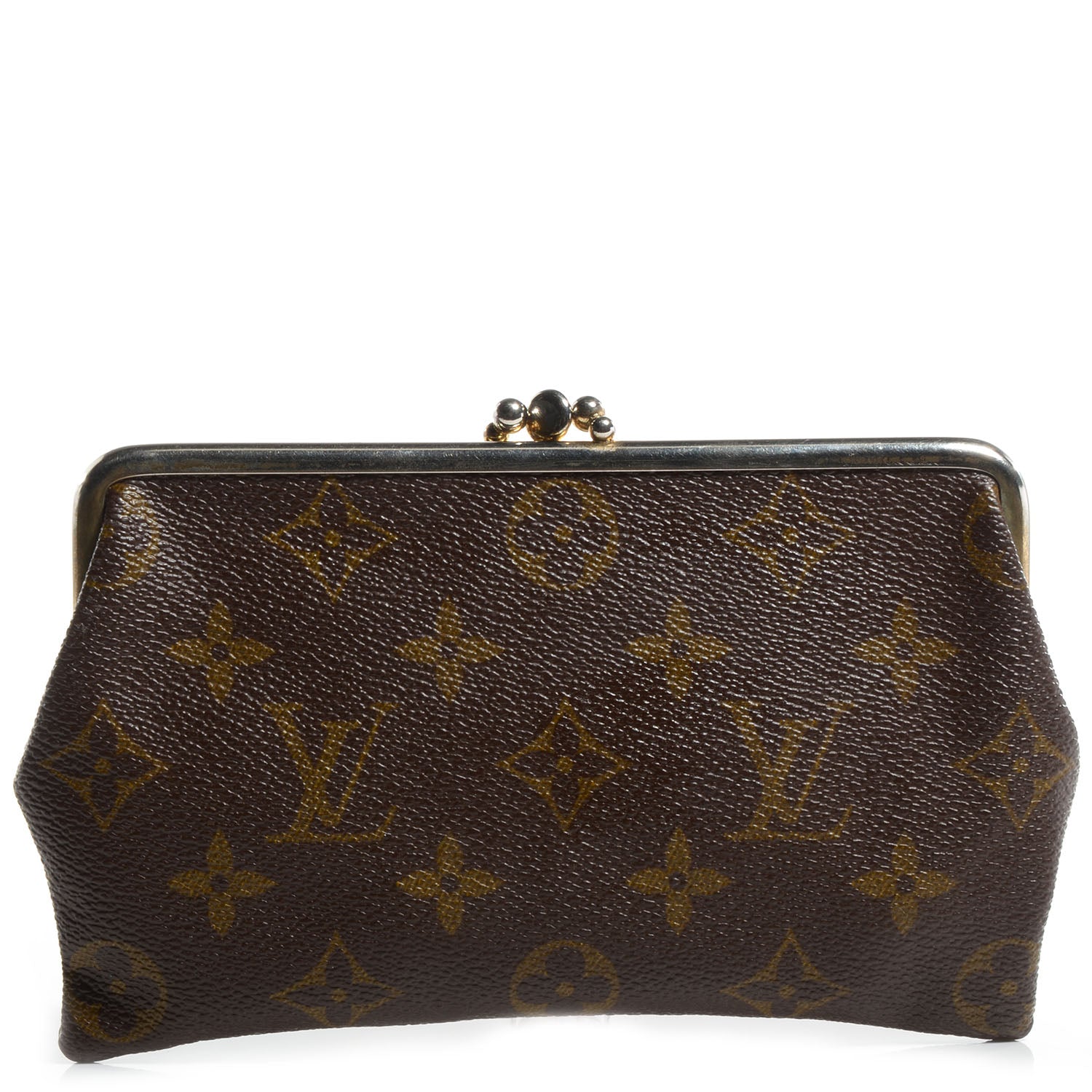 Louis Vuitton Monogram Kisslock Coin Purse 1 of 5