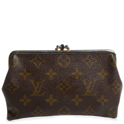 Louis Vuitton Monogram Kisslock Coin Purse 1 of 5