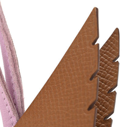 Hermes Epsom Swift Chevre Mysore Birdy Bag Charm Mauve Sylvestre Vert Poppy Gold Nata Craie 5 of 6