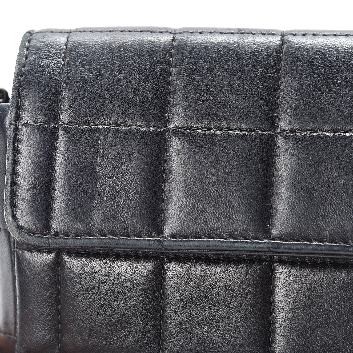 Chanel Lambskin East West Chocolate Bar Flap Black 17 of 17
