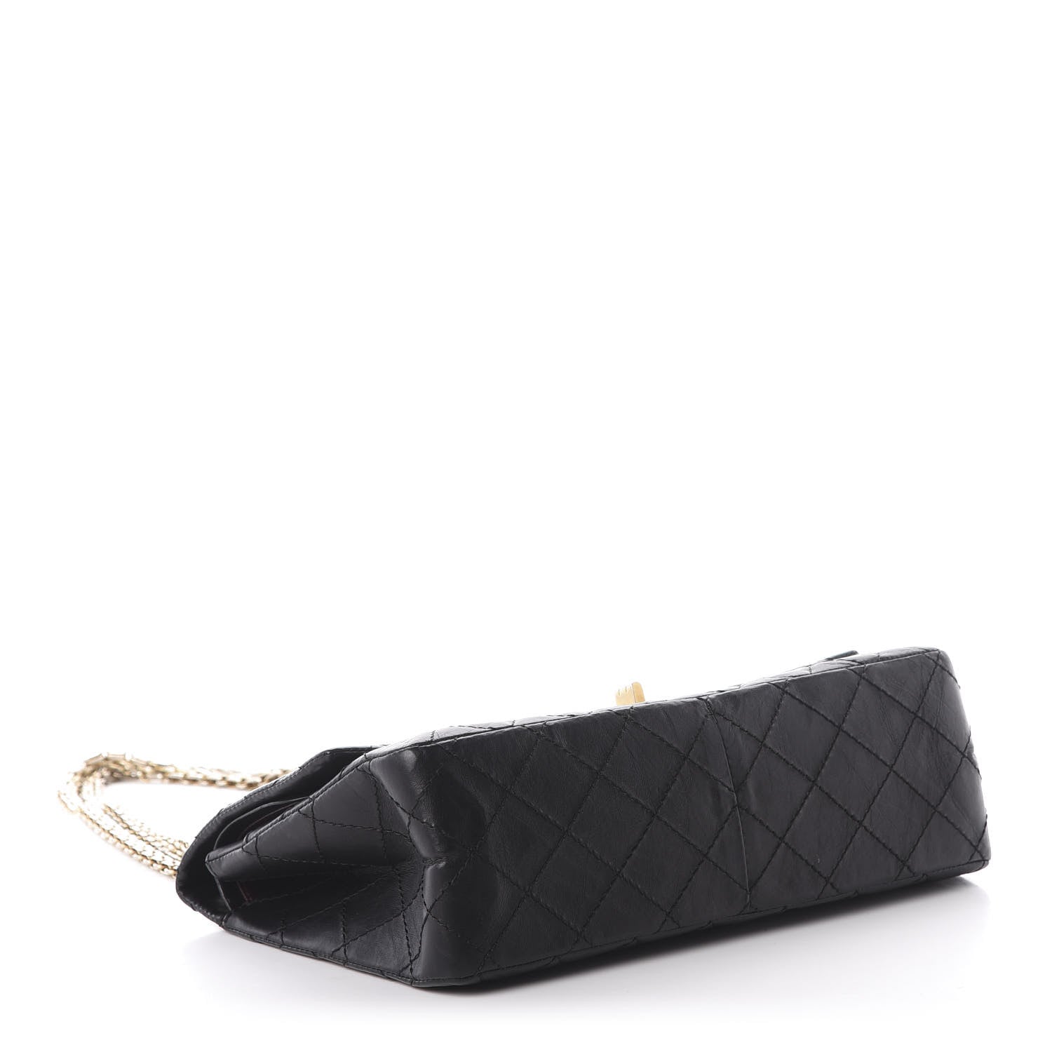 Chanel Aged Calfskin Quilted 2.55 Reissue 226 Flap Black 5 of 12