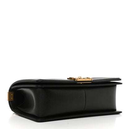 Chanel Caviar Quilted Medium Boy Flap Black 3 of 10