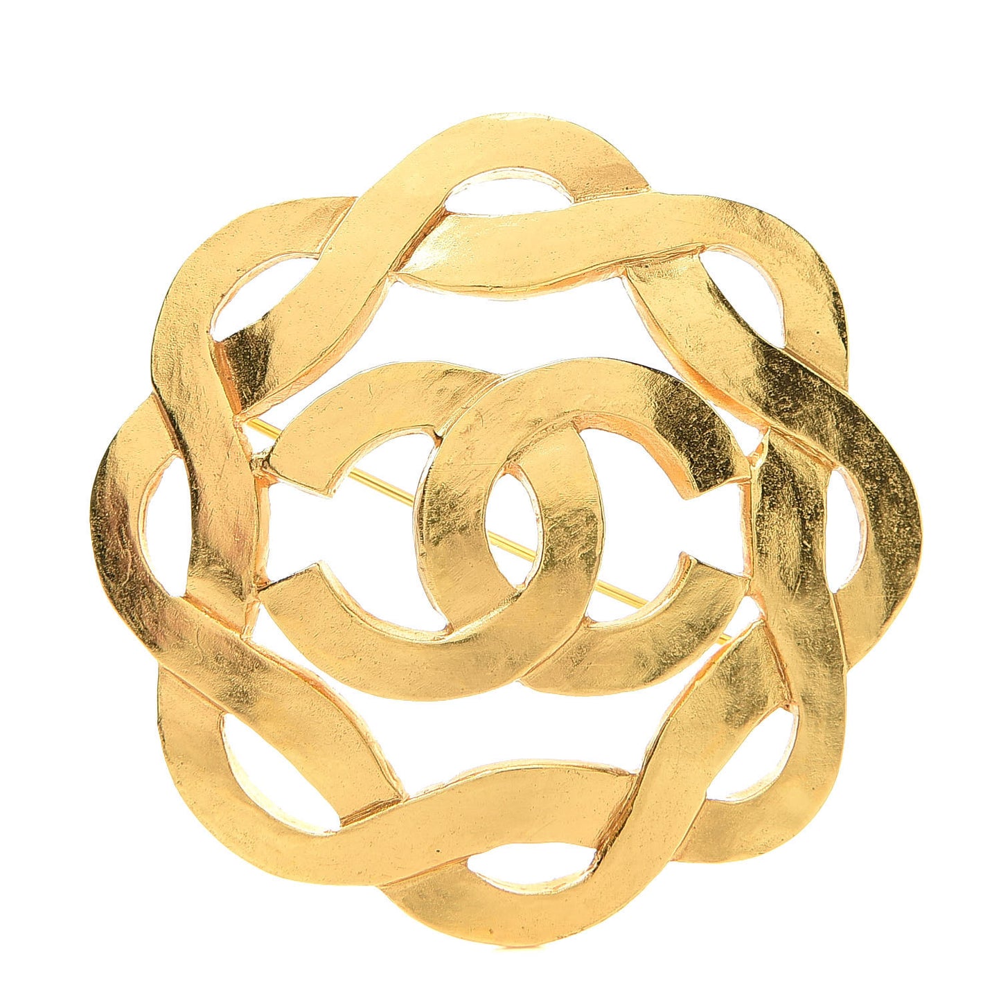 CC Brooch Gold