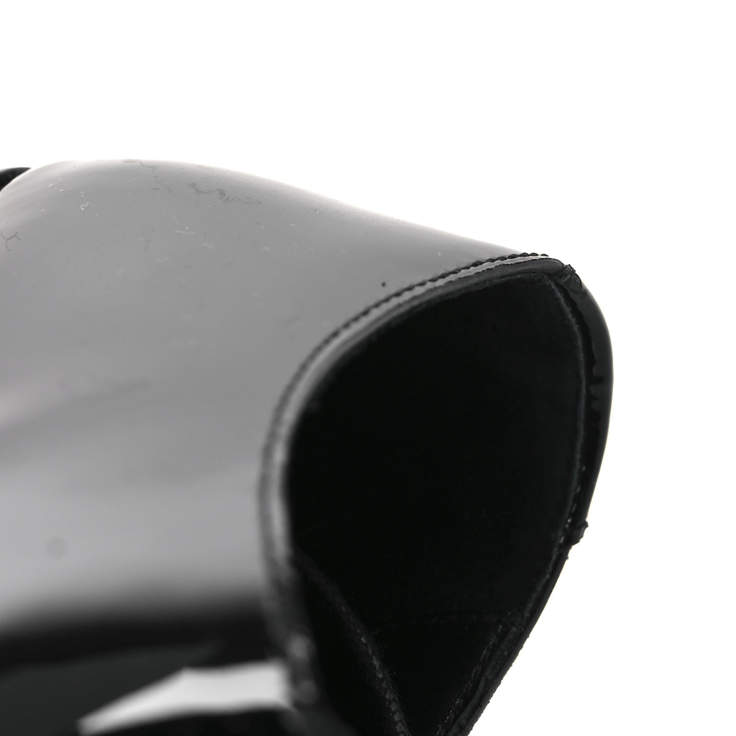 Patent Baltimora Lace Up Derby Shoes 39.5 Black