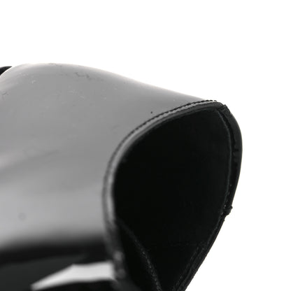 Saint Laurent Patent Baltimora Lace Up Derby Shoes 39.5 Black 12 of 12
