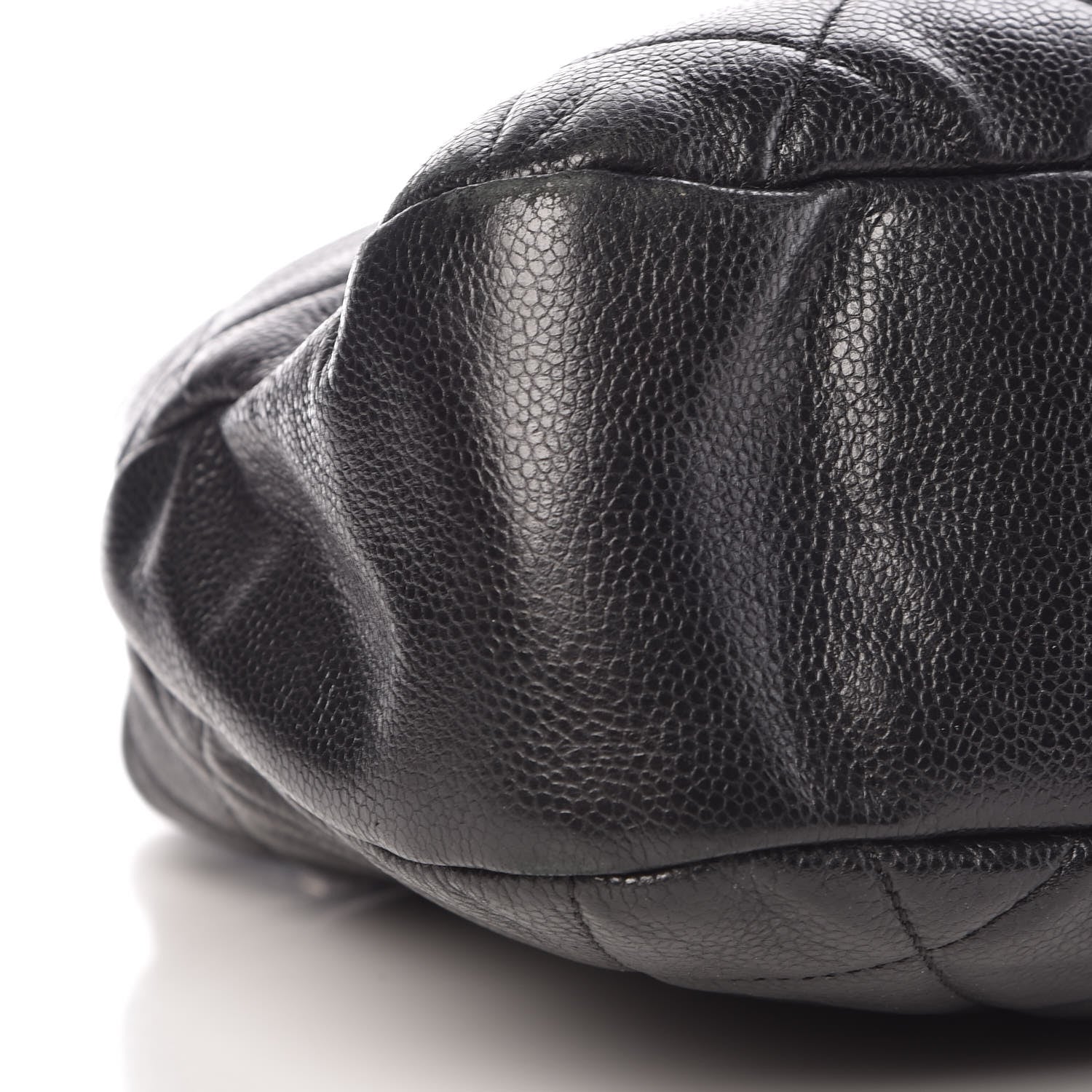 Chanel Caviar Quilted Timeless CC Soft Tote Black 8 of 14
