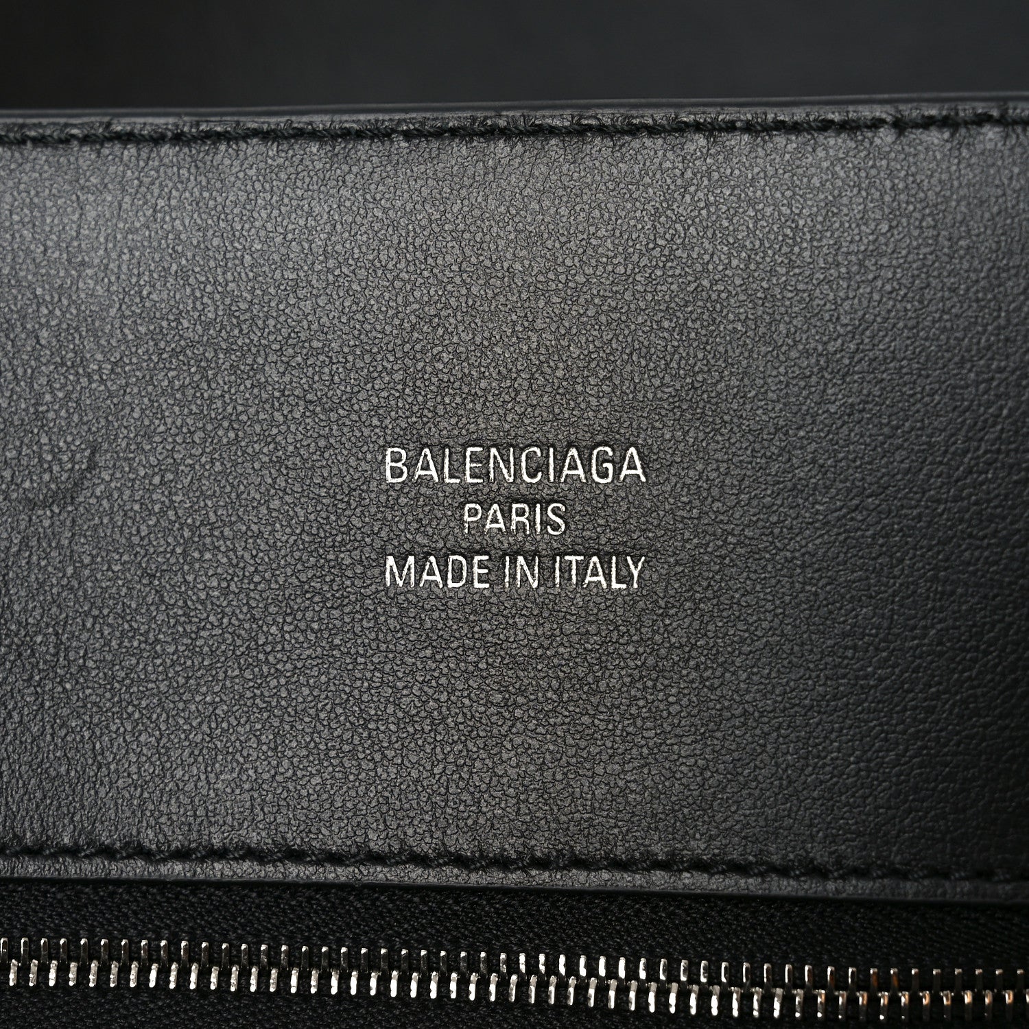 Balenciaga Soft Smooth Calfskin North South Duty Free Tote Black 6 of 10
