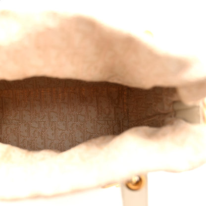 Christian Dior Wicker Oblique Medium Lady Dior Bag Beige 5 of 10
