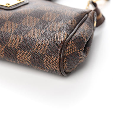 Louis Vuitton Damier Ebene Eva Clutch 9 of 10