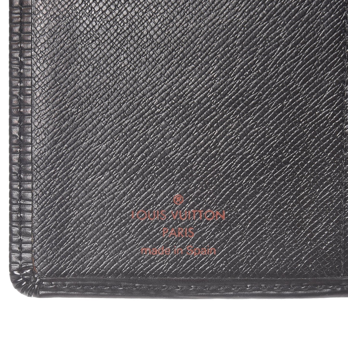 Epi Checkbook Cover Black