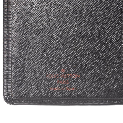 Louis Vuitton Epi Checkbook Cover Black 6 of 7