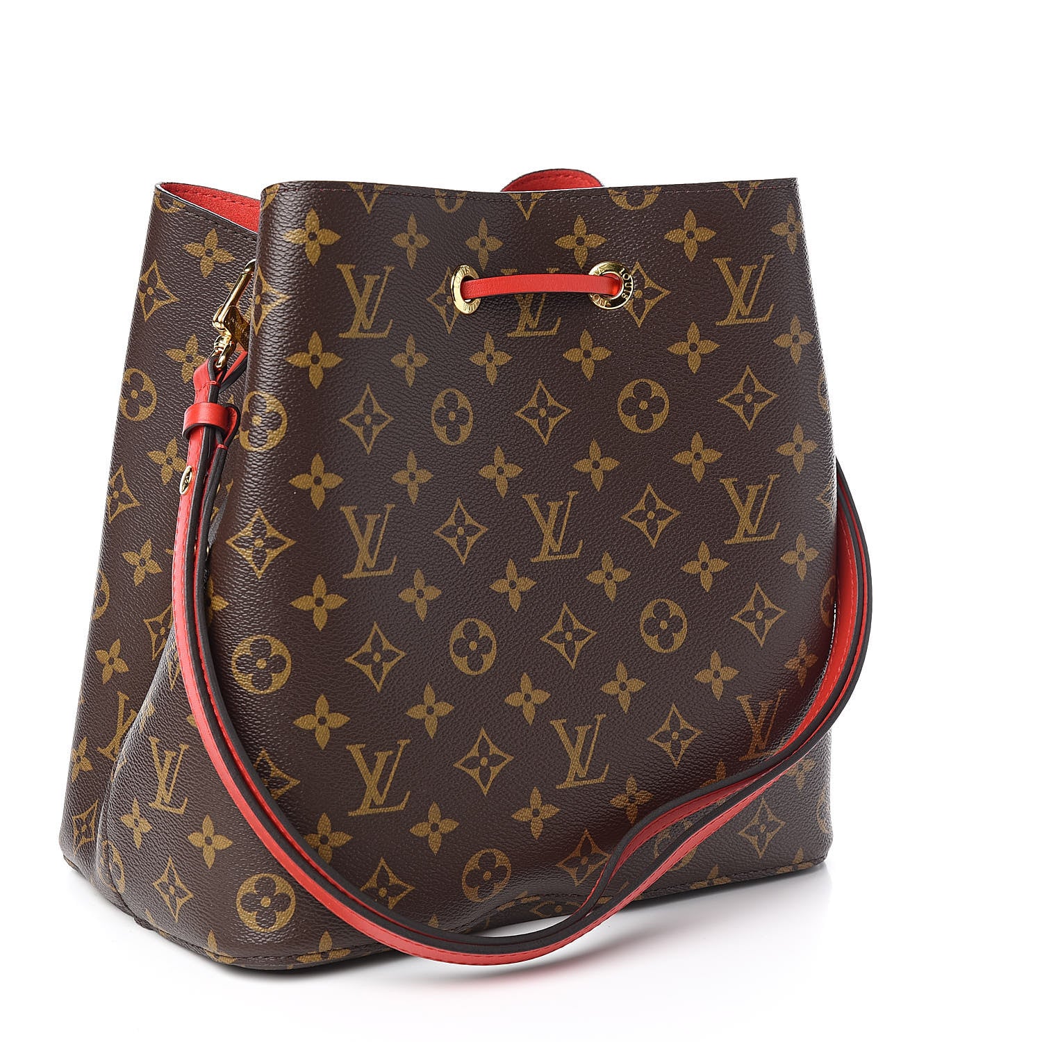 Louis Vuitton Monogram Neonoe MM Coquelicot 3 of 10