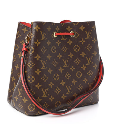 Louis Vuitton Monogram Neonoe MM Coquelicot 3 of 10