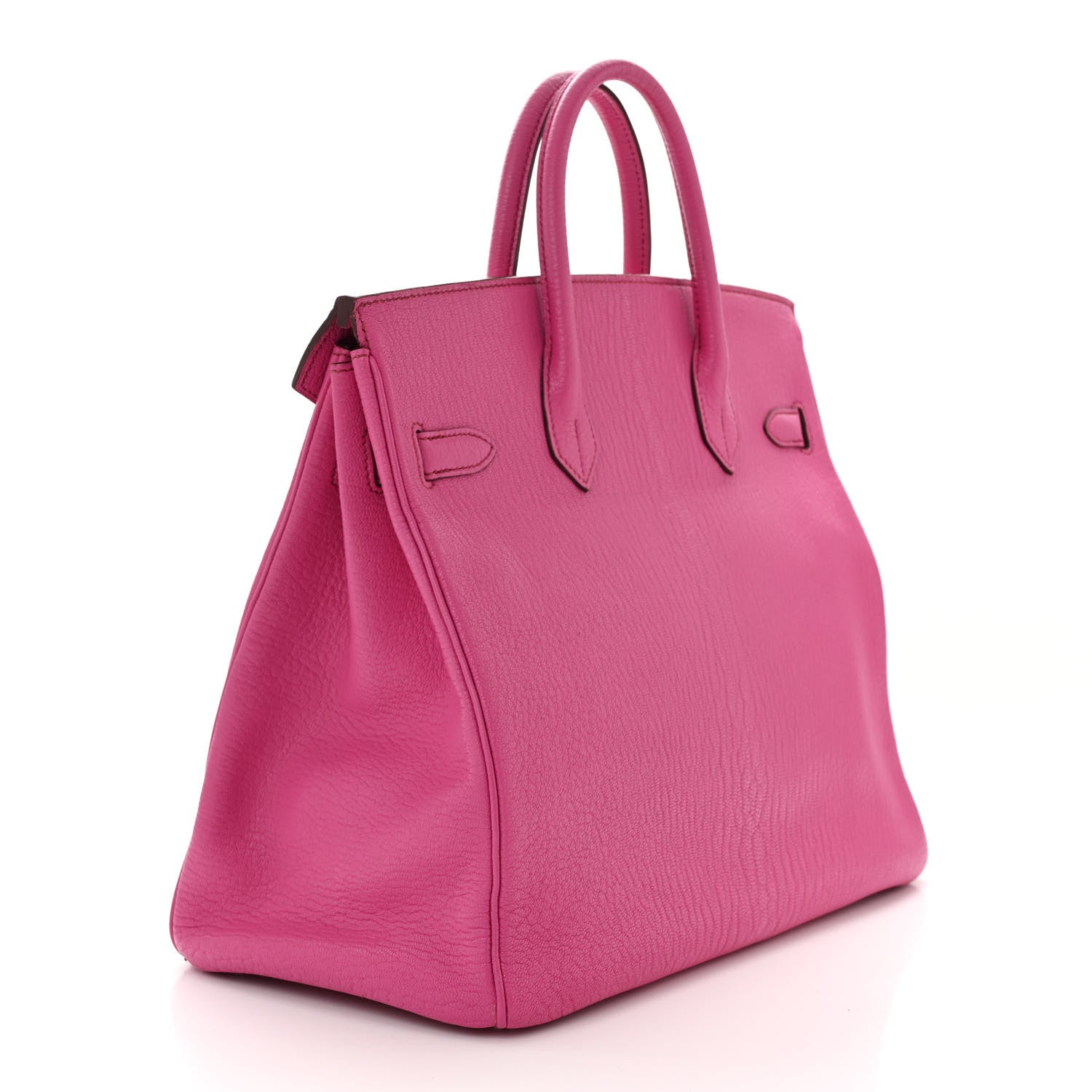 Hermes Chevre de Coromandel HAC Birkin 32 Fuchsia 3 of 12