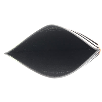 Saint Laurent Grain De Poudre Monogram Credit Card Case Black 4 of 7