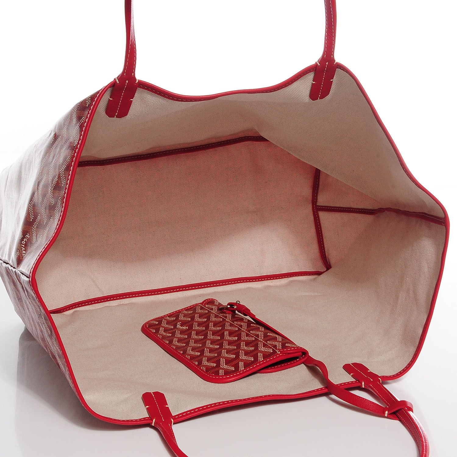 Goyard Goyardine Saint Louis GM Red 5 of 7