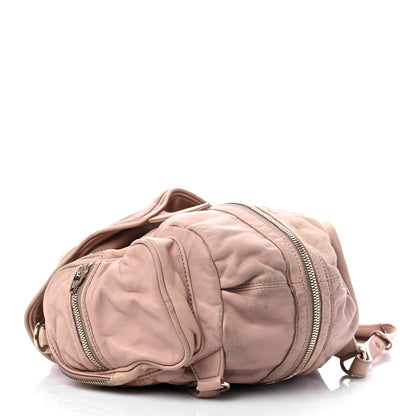 Alexander Wang Lambskin Mini Marti Backpack Pink Gold Hardware 3 of 23