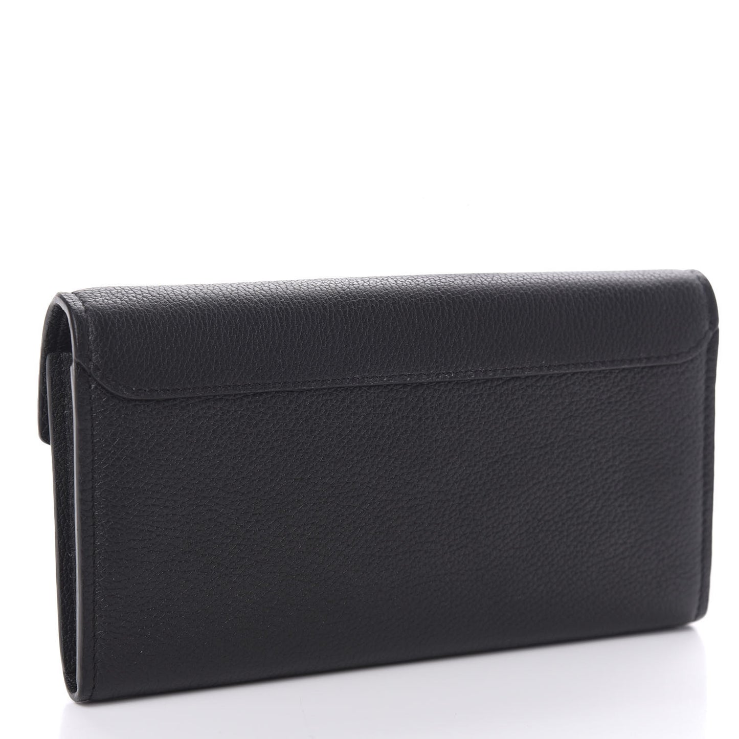 Soft Calfskin My Lockme Wallet Black