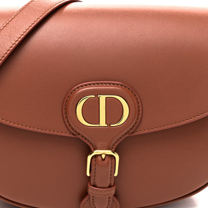 Christian Dior Box Calfskin Medium Bobby Flap Dark Tan 7 of 10