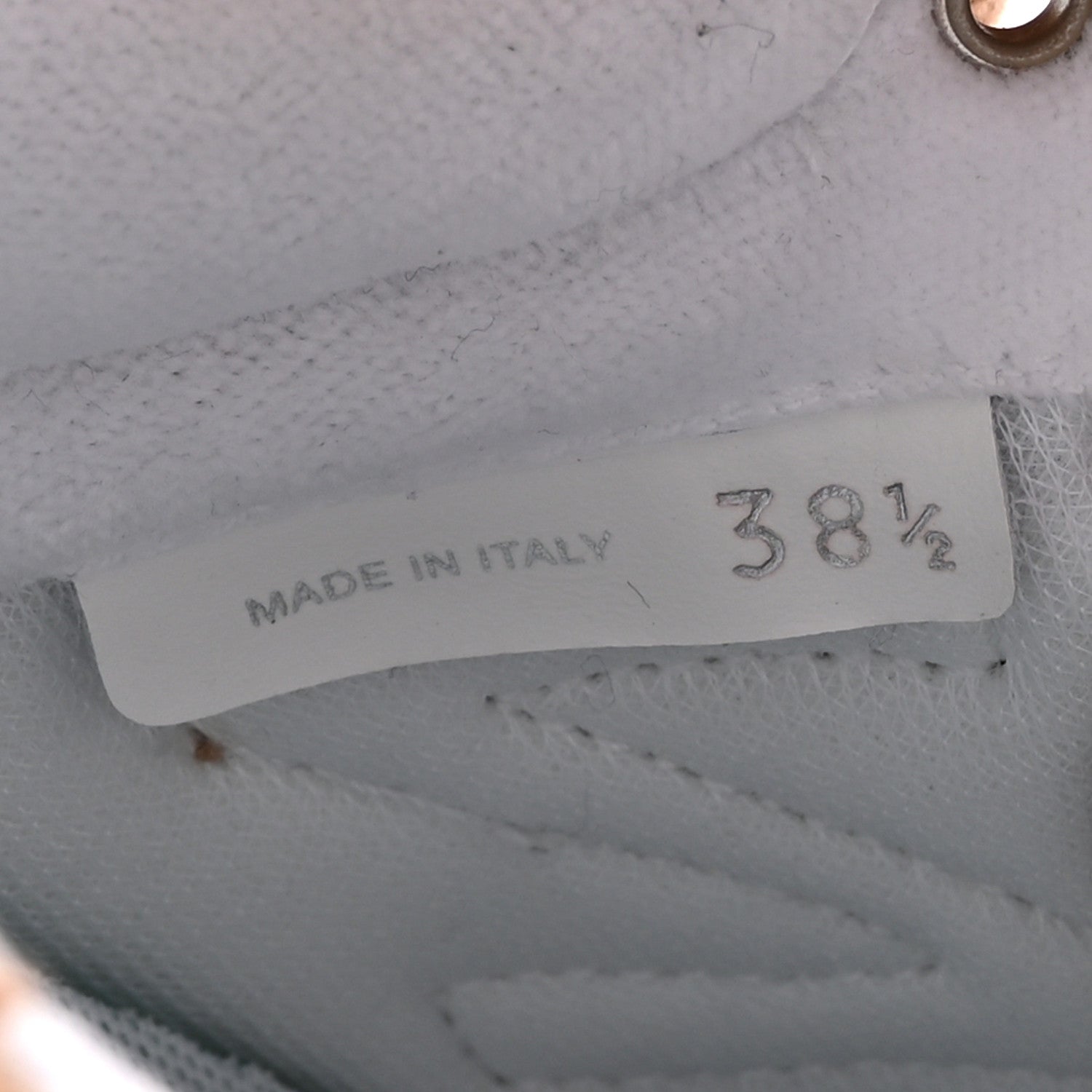 Miu Miu X NEW BALANCE Denim Marmorizzato 574 Sneakers 38.5 Cognac 9 of 10