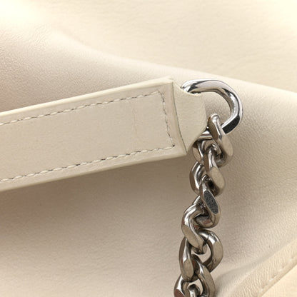 Saint Laurent Lambskin Teddy Drawstring Bag Crema Soft 12 of 13