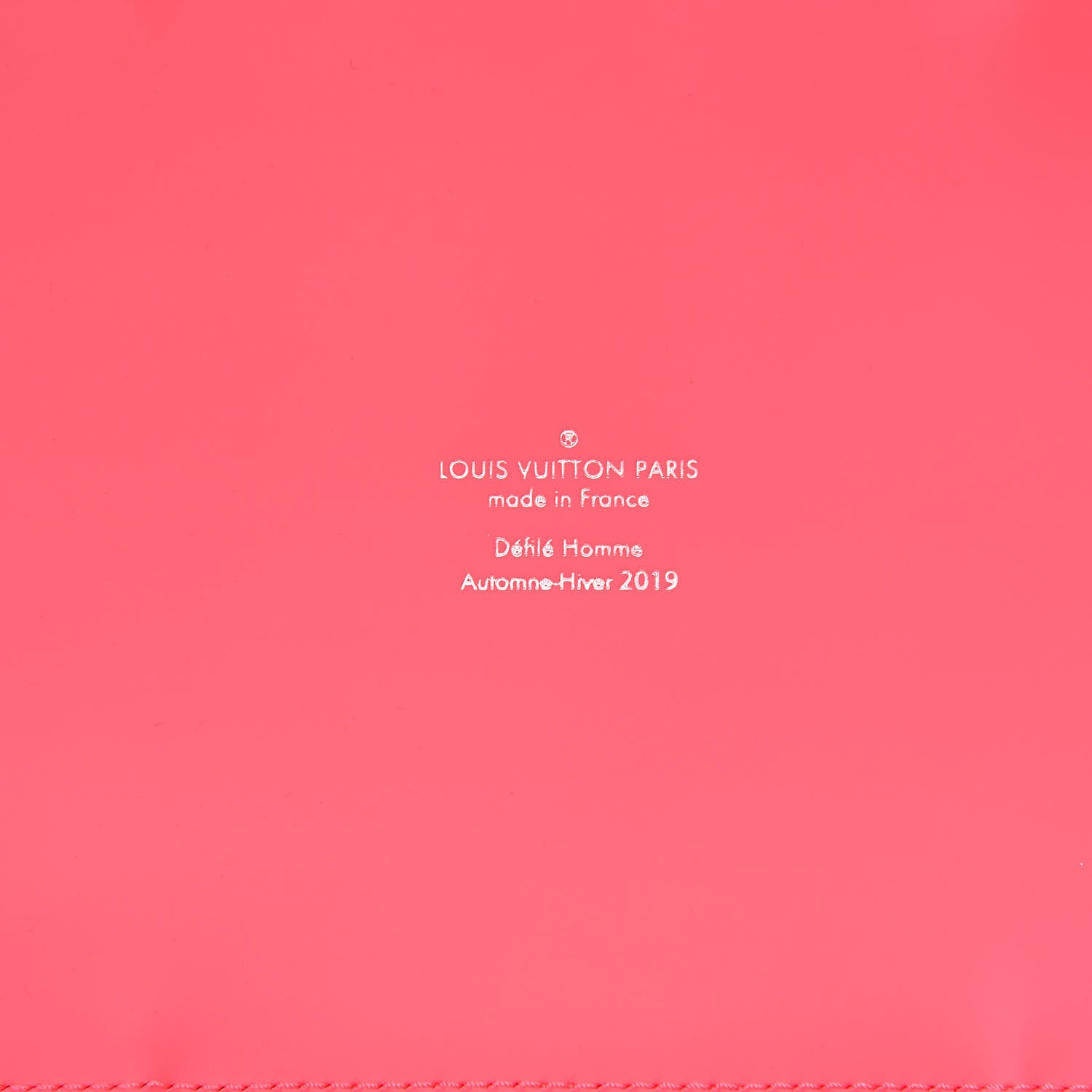 Louis Vuitton Monogram Fluo See Through Keepall Bandouliere 50 Rose 6 of 11