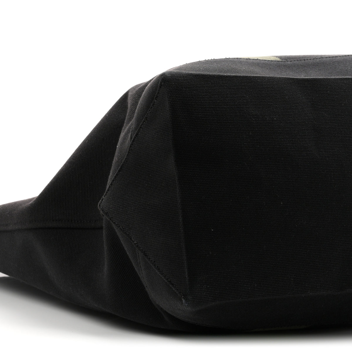 Canvas Beach Shopping East West Tote Black