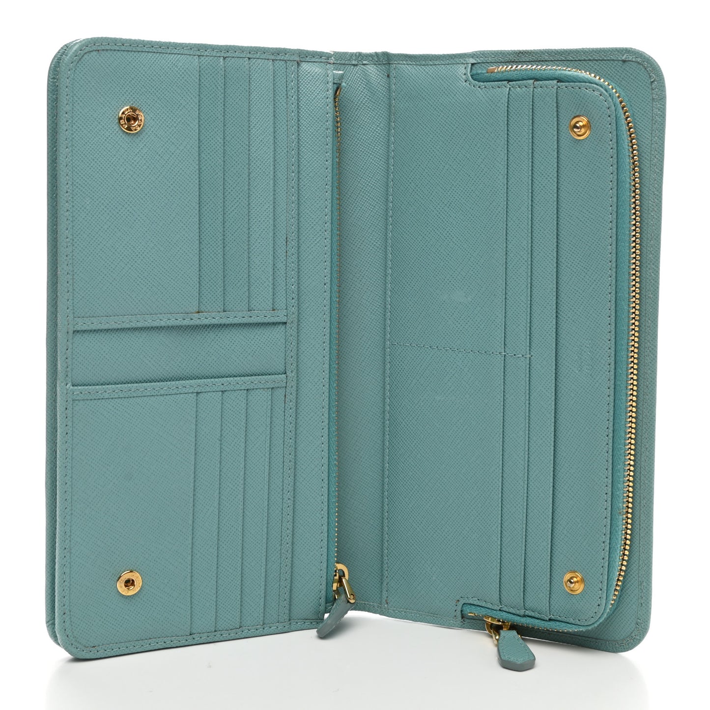 Saffiano Metal Continental Wallet Anice