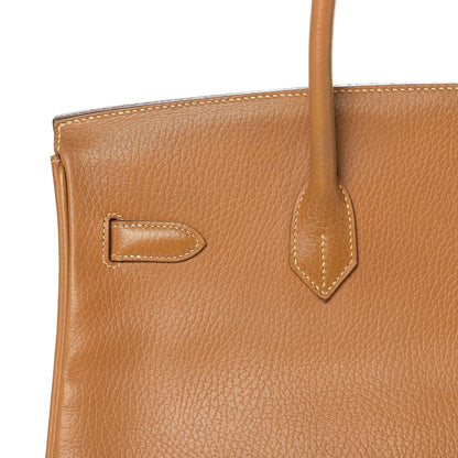 Hermes Ardennes Birkin 35 Gold 18 of 26