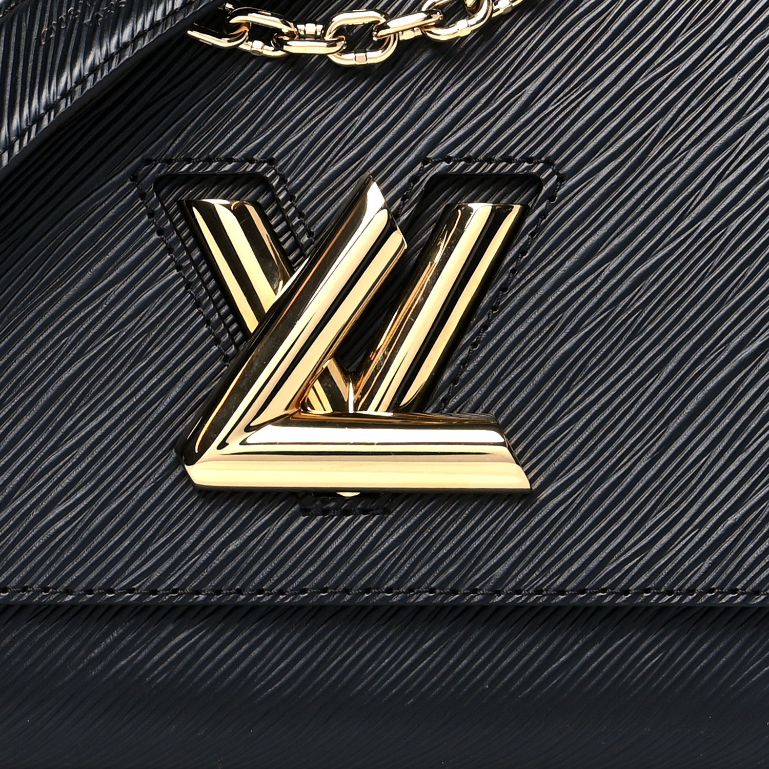 Louis Vuitton Epi Twist Shoulder Bag MM Black 6 of 8