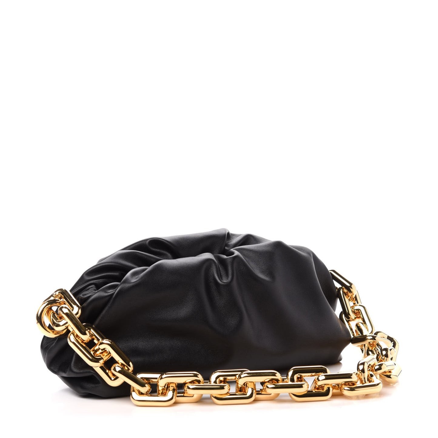 Calfskin The Pouch Chain Black