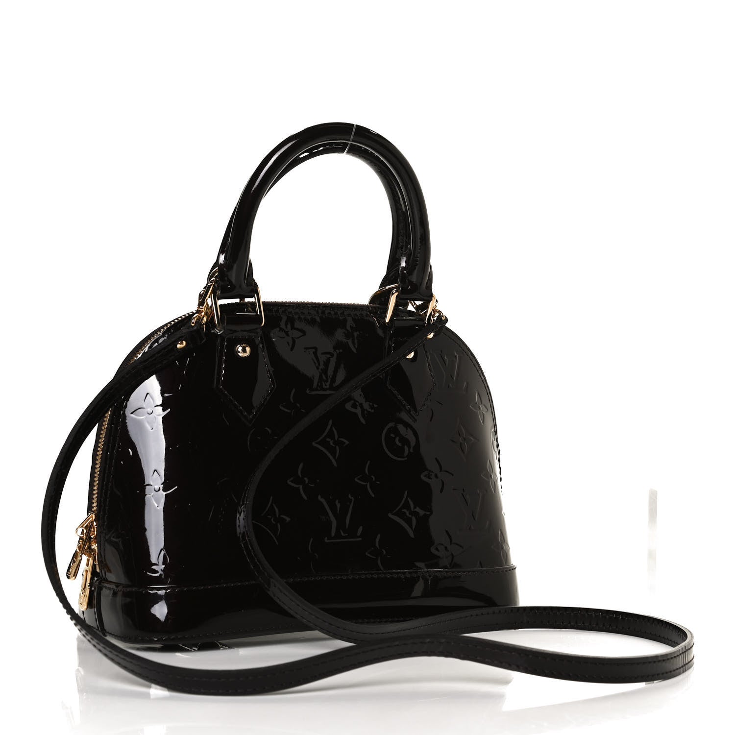 Louis Vuitton Vernis Alma BB Amarante 3 of 12