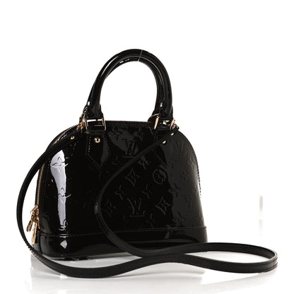 Louis Vuitton Vernis Alma BB Amarante 3 of 12