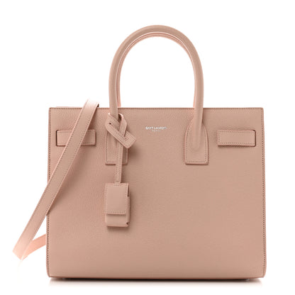 Saint Laurent Grained Calfskin Baby Sac De Jour Pale Pink 1 of 11