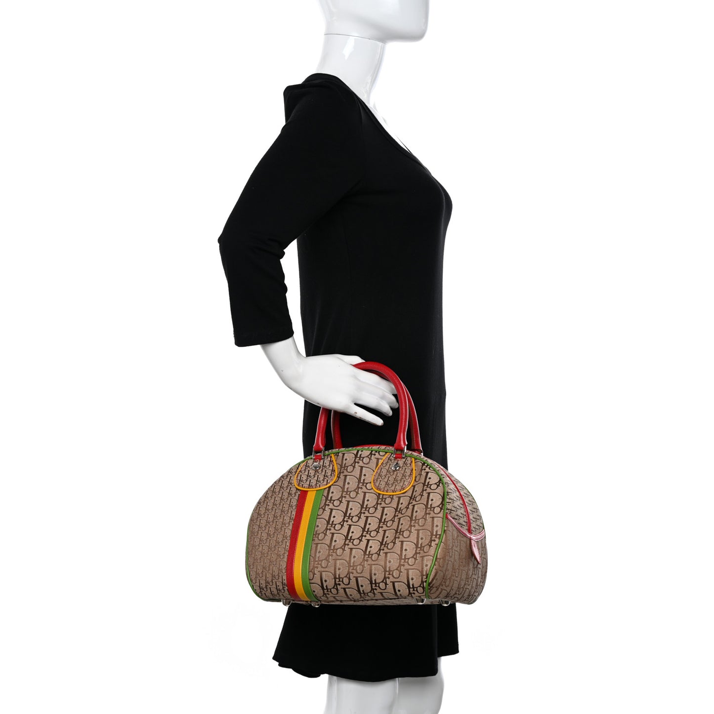 Monogram Rasta Bowler Beige